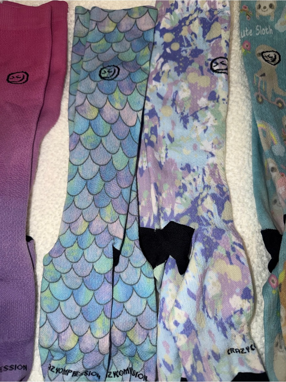 Compression Socks Pack - Multicolor Patterned Women's Socks - Picture 3 of 9